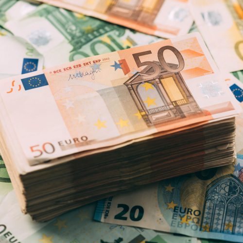 Bargeld-Lieferservice